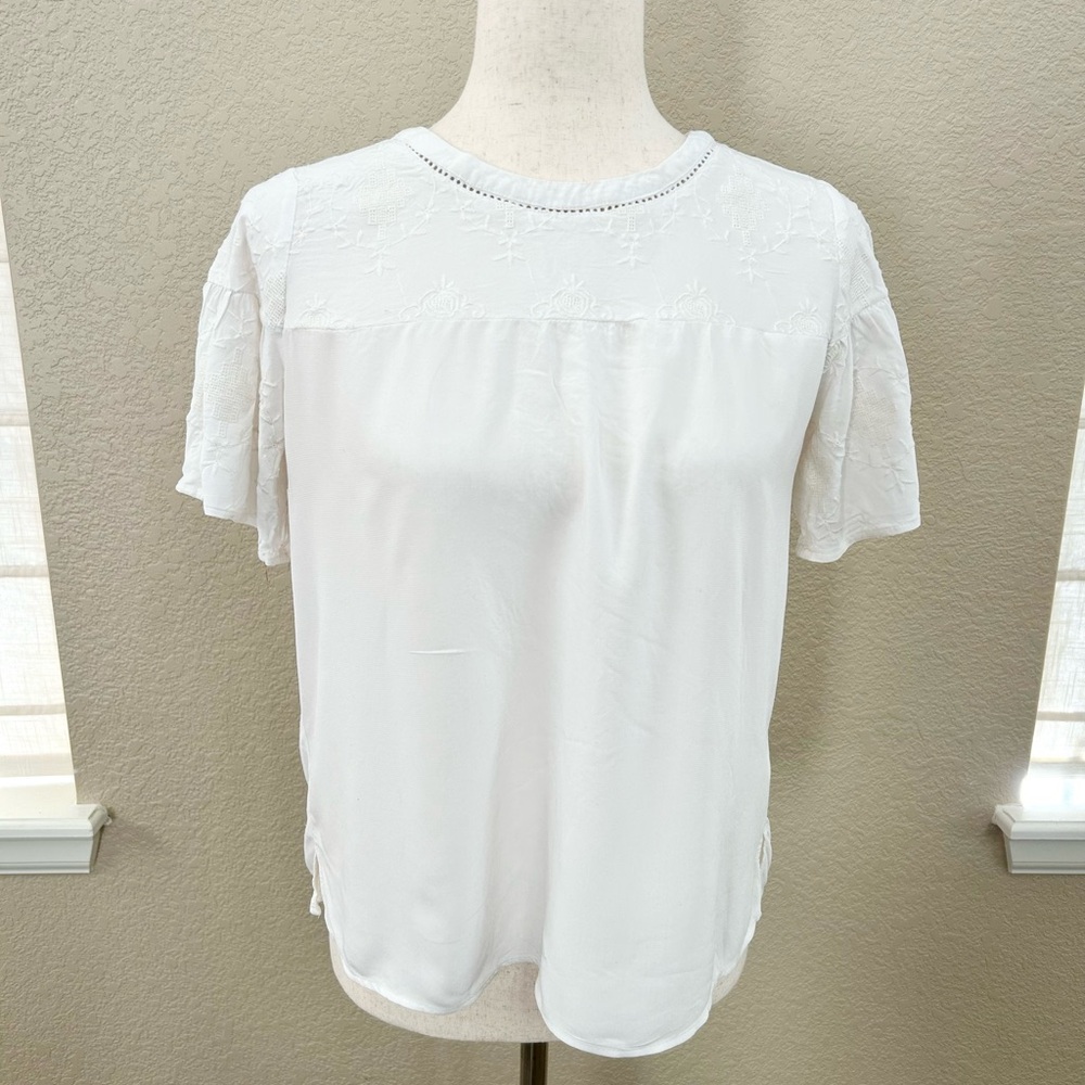 Elegant LOFT White Women's Top SP